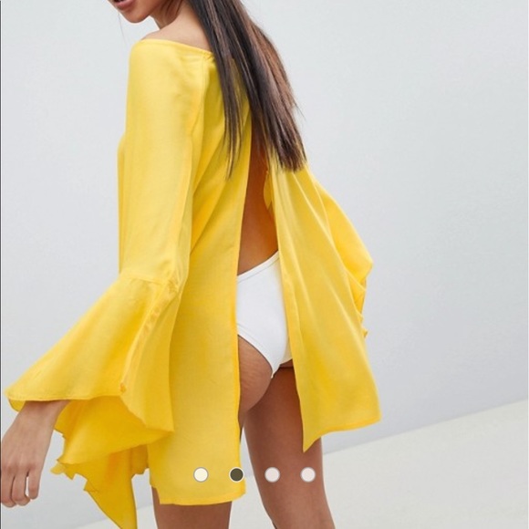 COPY - NWOT ASOS Open-back Swim Coverup - Picture 2 of 7